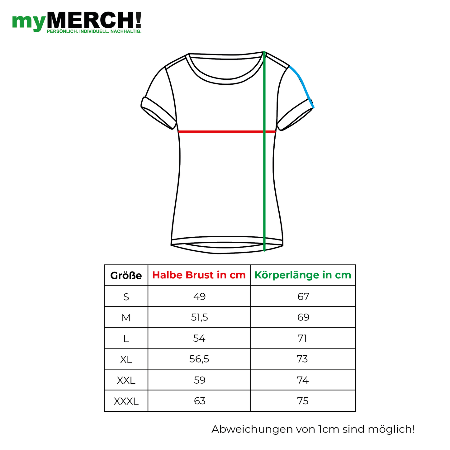 DAMEN T-SHIRT LONG TEE "HYPED BOCK ANGRIFF EST. 1986"