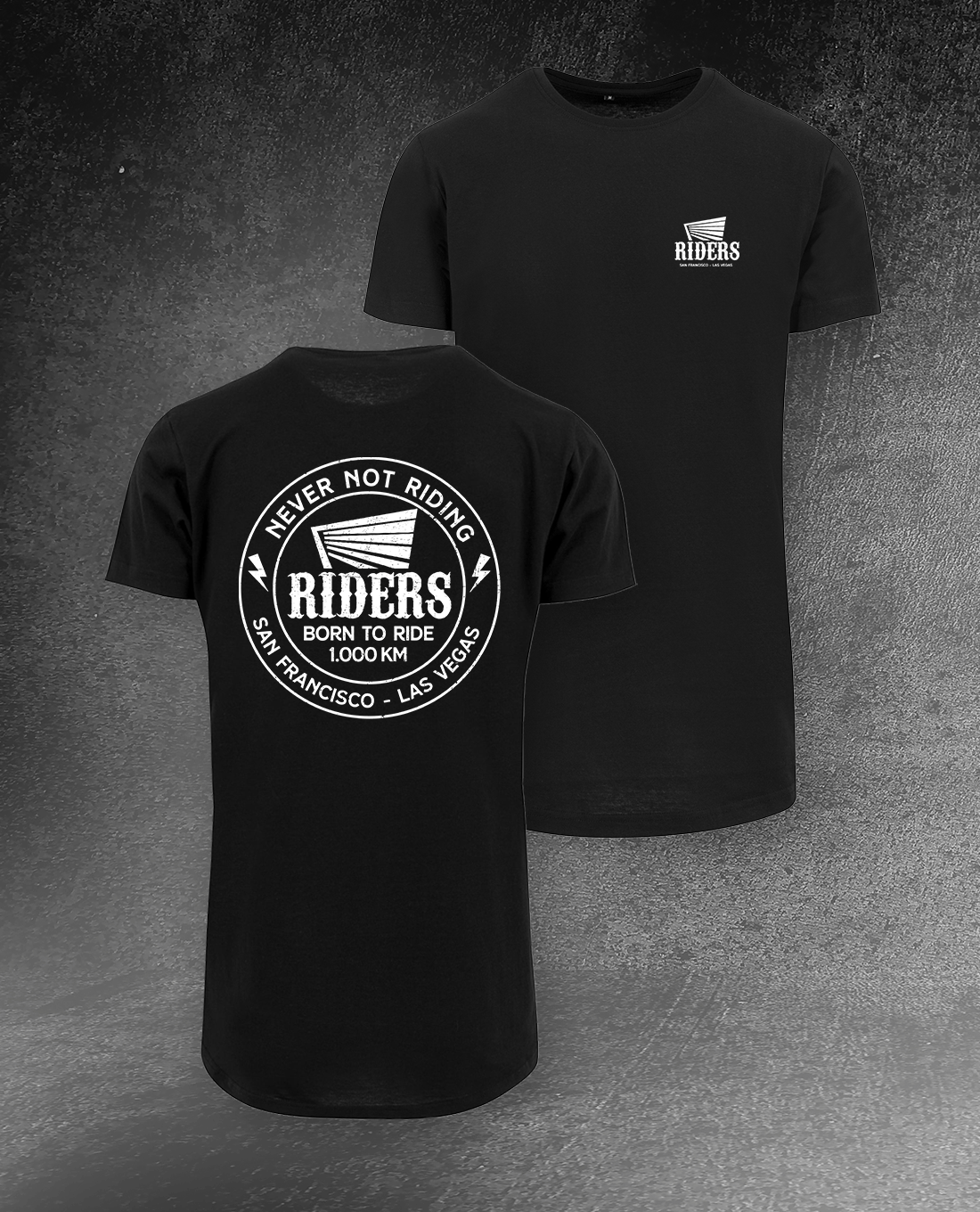 T-SHIRT LONG TEE "RIDERS"