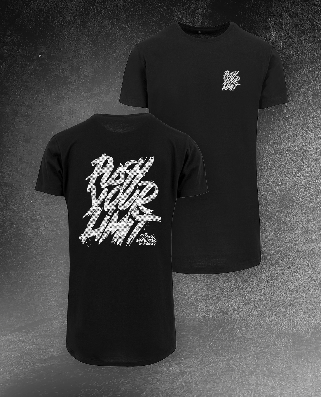 T-SHIRT LONG TEE "PUSH YOUR LiMiT"