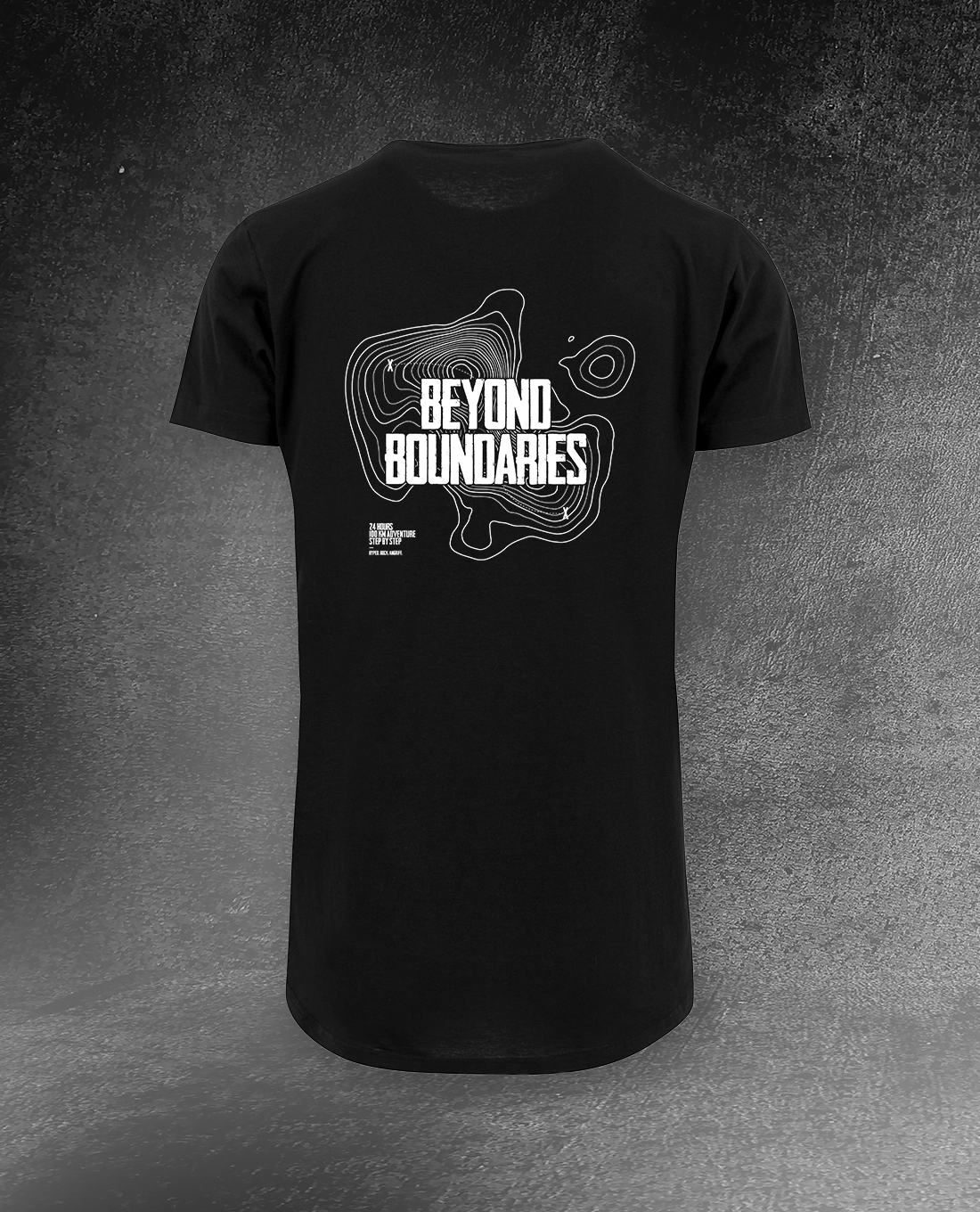 T-SHIRT LONG TEE "BEYOND BOUNDARIES"