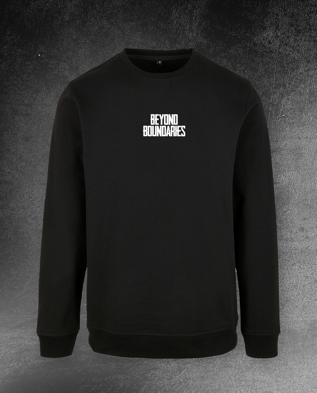 CREWNECK SWEATSHIRT "BEYOND BOUNDARIES"