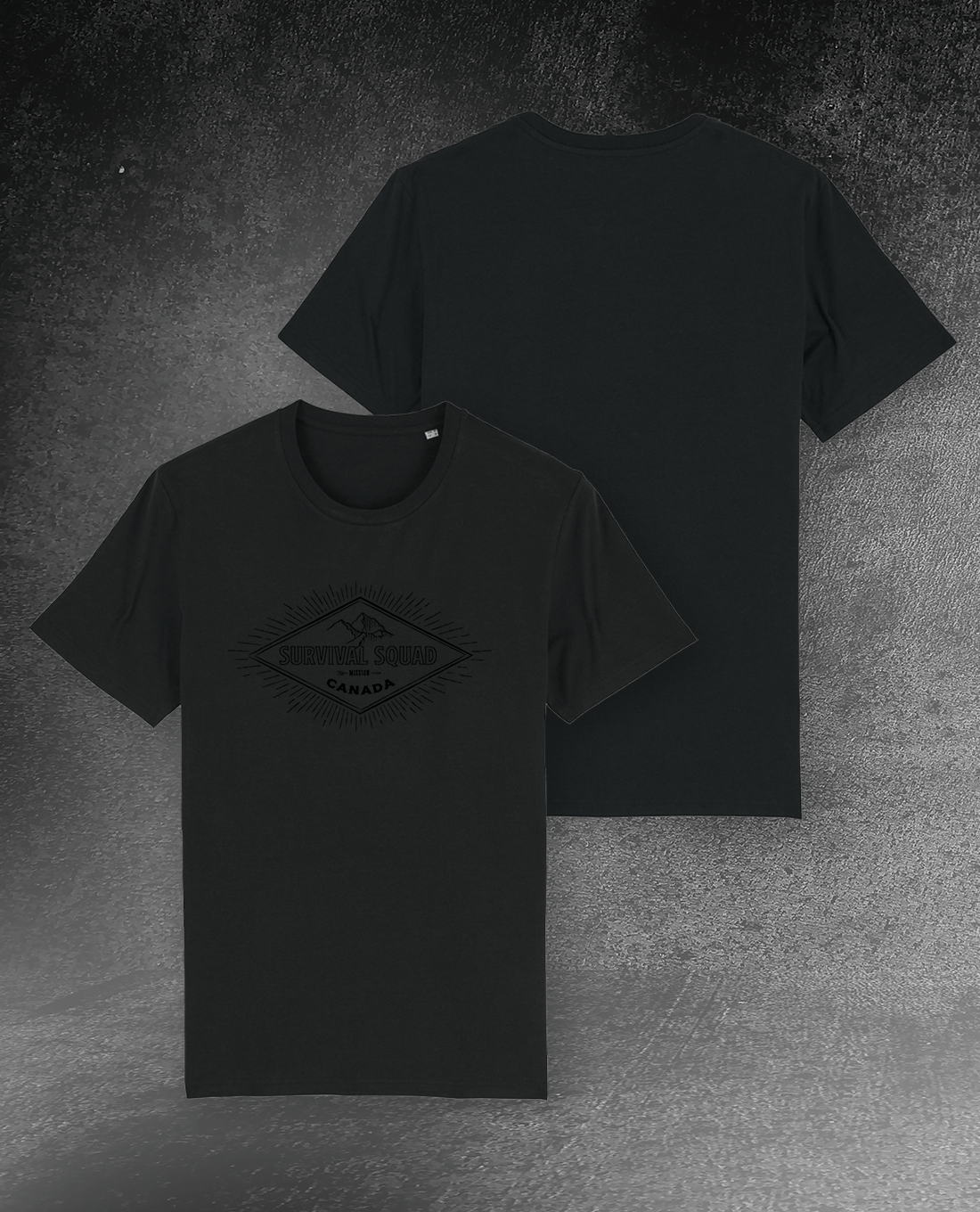 T-SHIRT "SURVIVAL SQUAD" BERGE