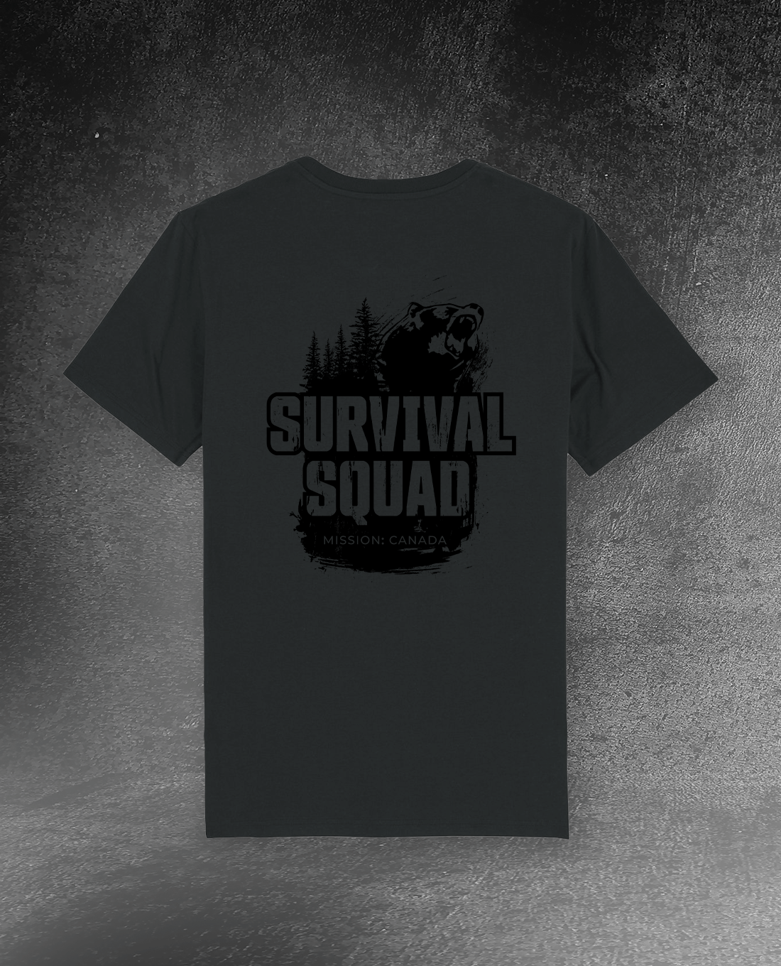 T-SHIRT "SURVIVAL SQUAD" BÄR