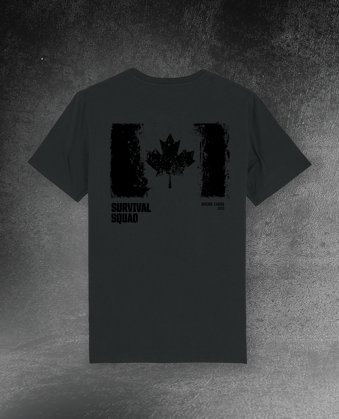 T-SHIRT "SURVIVAL SQUAD" KANADA