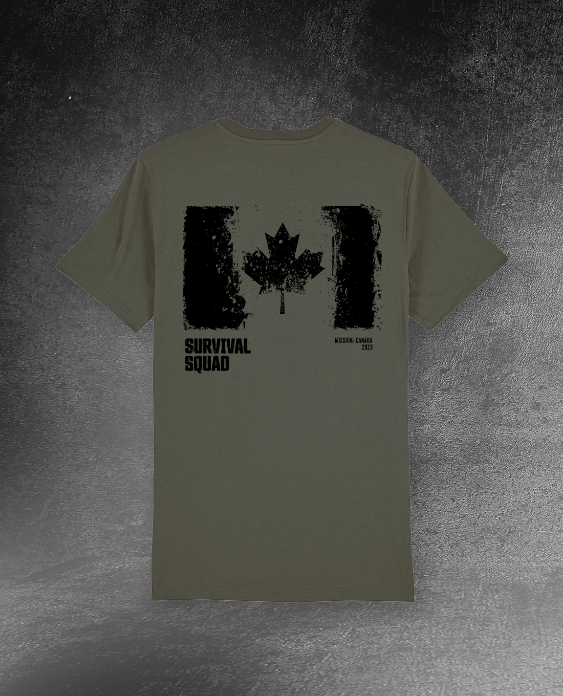 T-SHIRT "SURVIVAL SQUAD" KANADA