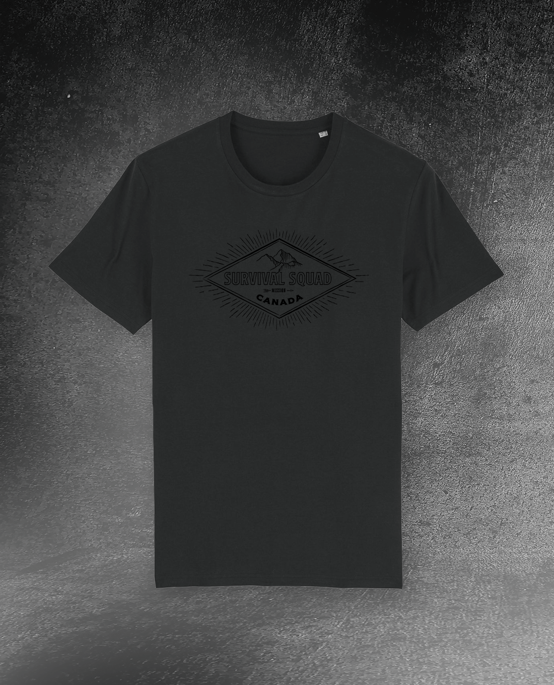 T-SHIRT "SURVIVAL SQUAD" BERGE