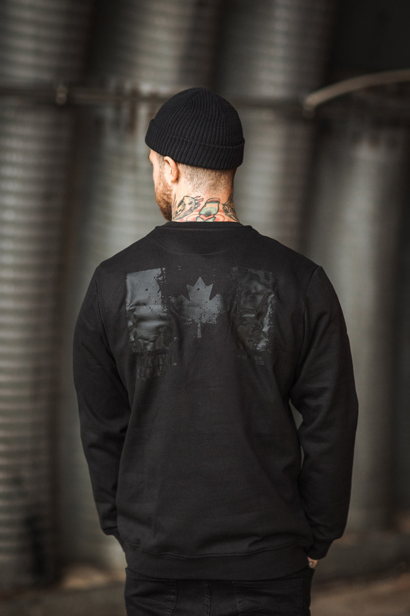 CREWNECK SWEATSHIRT "SURVIVAL SQUAD" KANADA