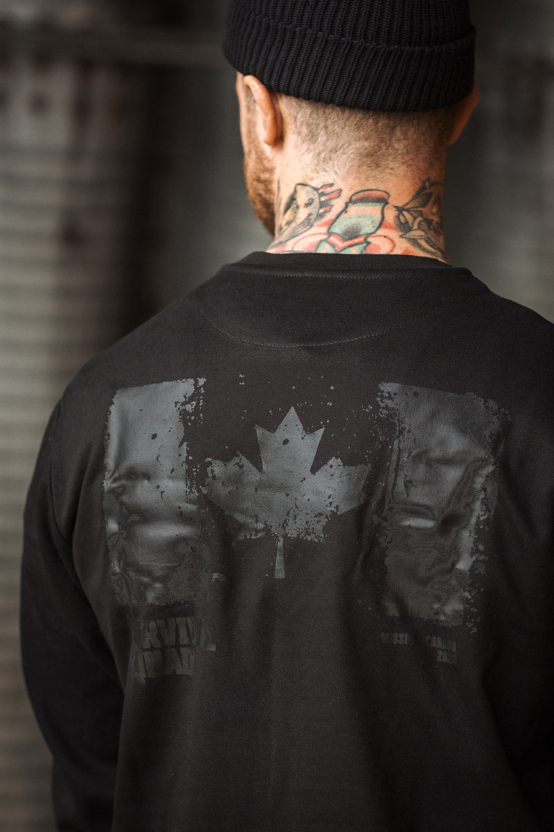CREWNECK SWEATSHIRT "SURVIVAL SQUAD" KANADA