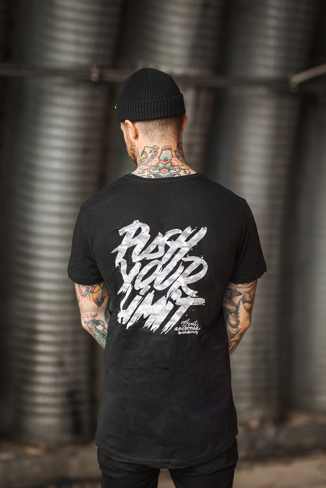 T-SHIRT LONG TEE "PUSH YOUR LiMiT"