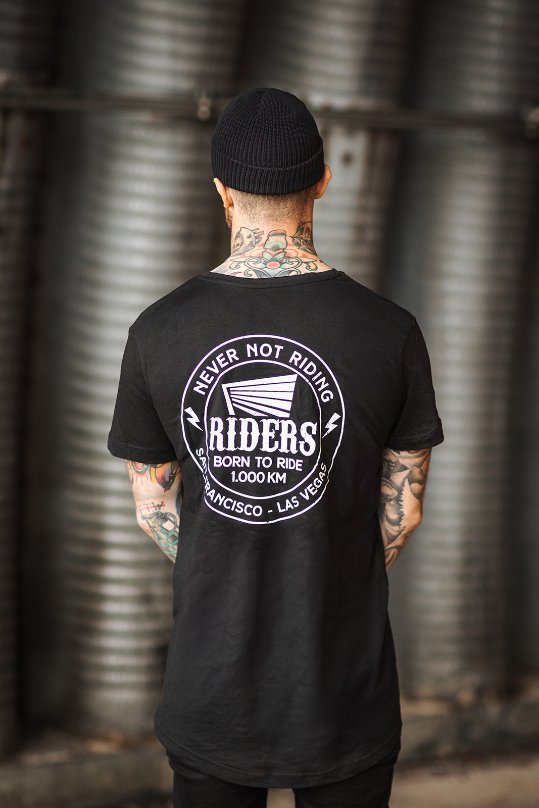 T-SHIRT LONG TEE "RIDERS"