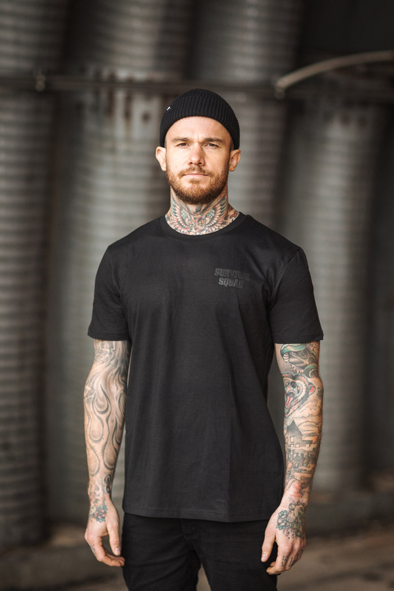 T-SHIRT "SURVIVAL SQUAD" BÄR