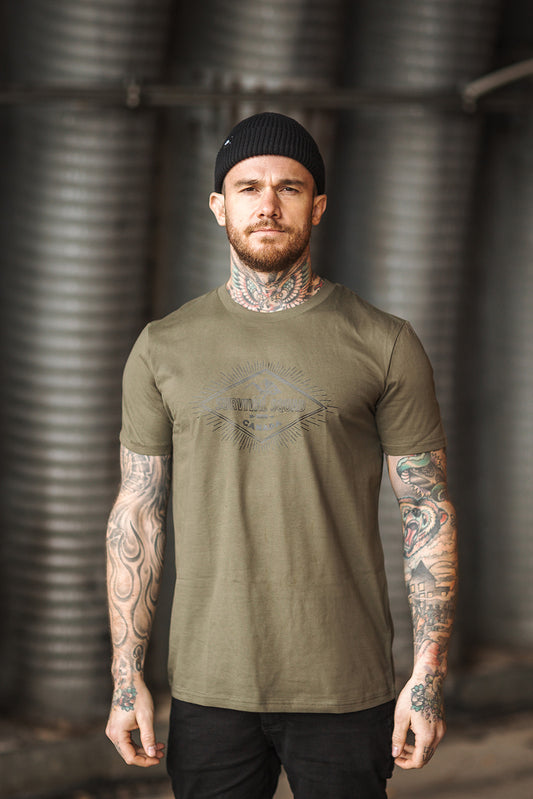 T-SHIRT "SURVIVAL SQUAD" BERGE