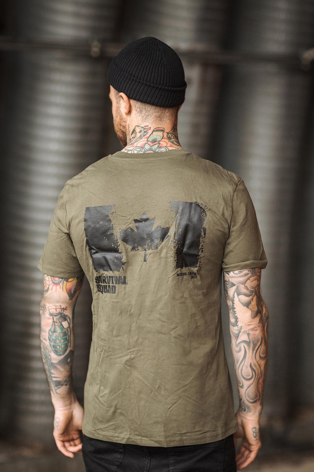 T-SHIRT "SURVIVAL SQUAD" KANADA