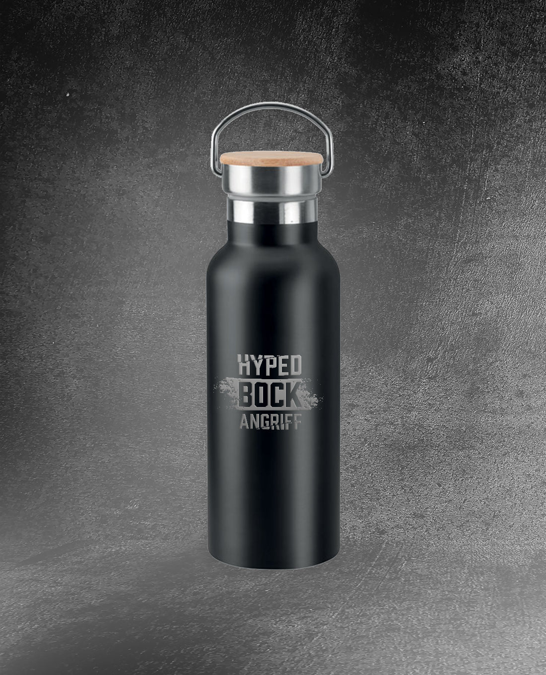 EDELSTAHLFLASCHE HYPED BOCK ANGRIFF