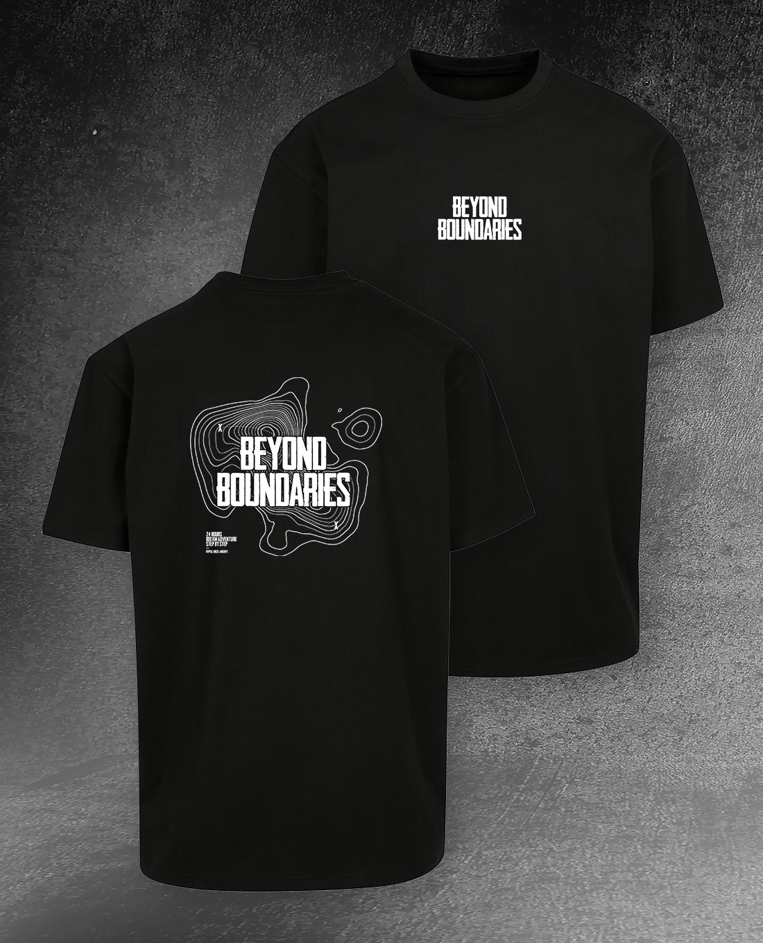 HEAVY OVERSIZE SHIRT "BEYOND BOUNDARIES"