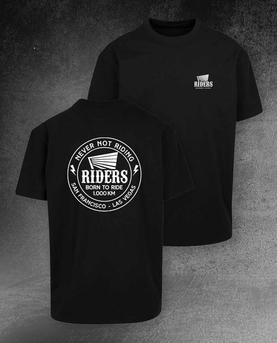 HEAVY OVERSIZE SHIRT "RIDERS"