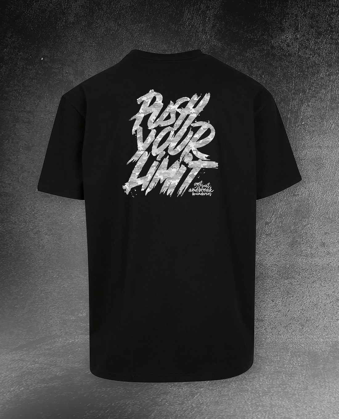 HEAVY OVERSIZE SHIRT "PUSH YOUR LiMiT"