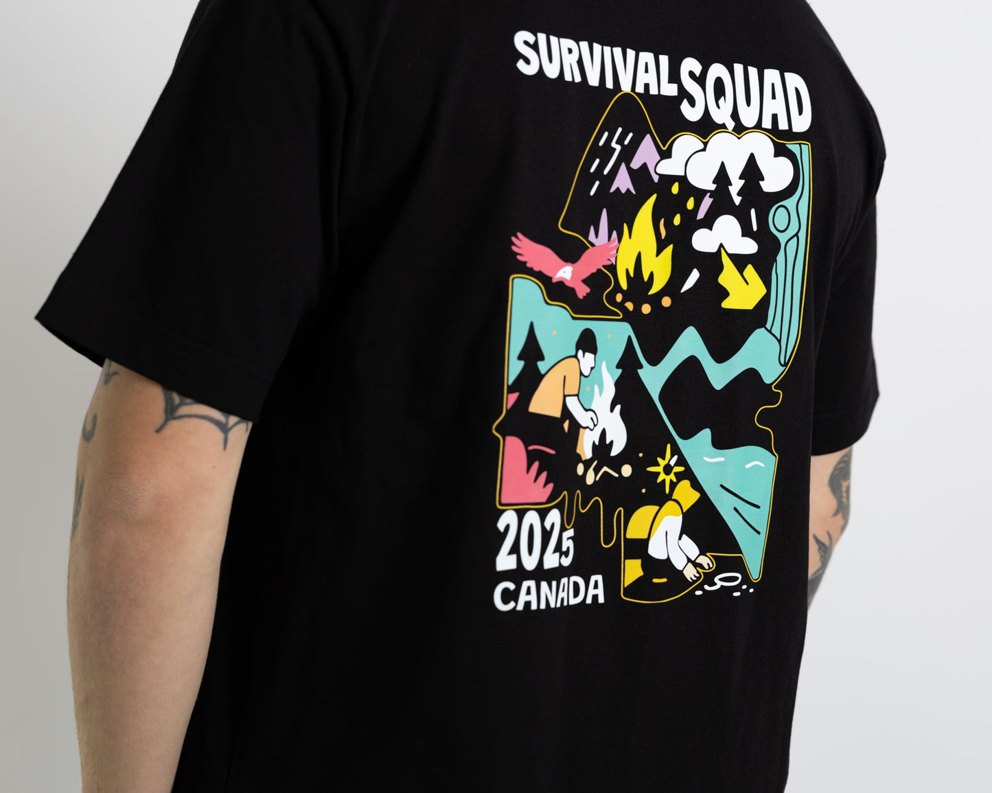 T-Shirt "Survival Squad Kanada – Color"