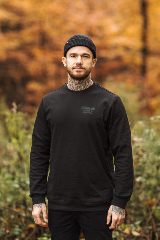 CREWNECK SWEATSHIRT "SURVIVAL SQUAD" BÄRENTATZE