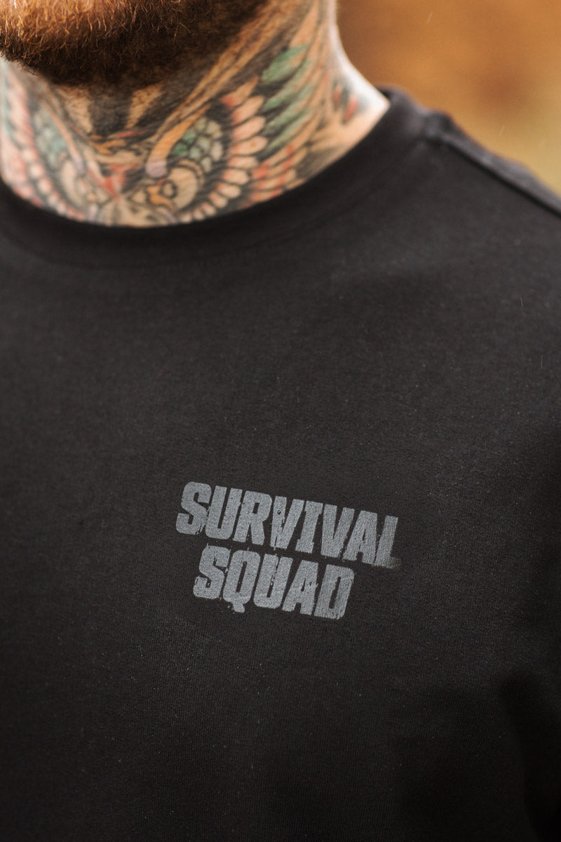 CREWNECK SWEATSHIRT "SURVIVAL SQUAD" BÄRENTATZE