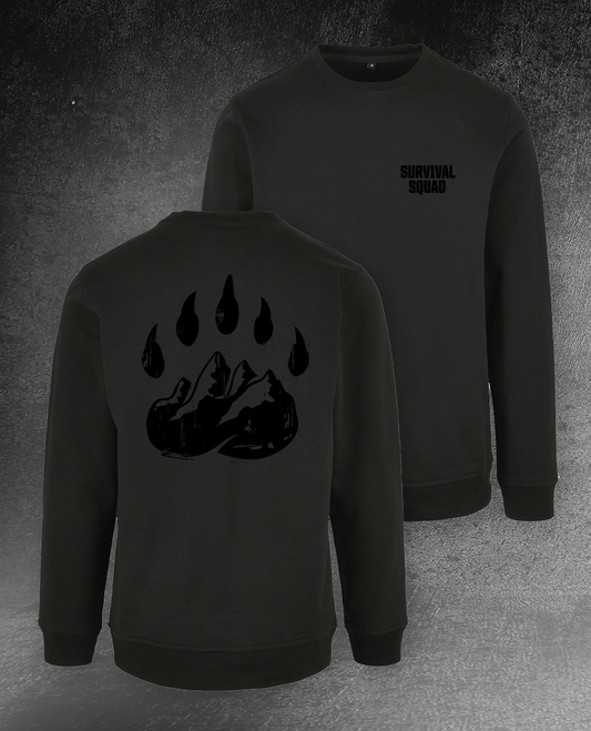 CREWNECK SWEATSHIRT "SURVIVAL SQUAD" BÄRENTATZE