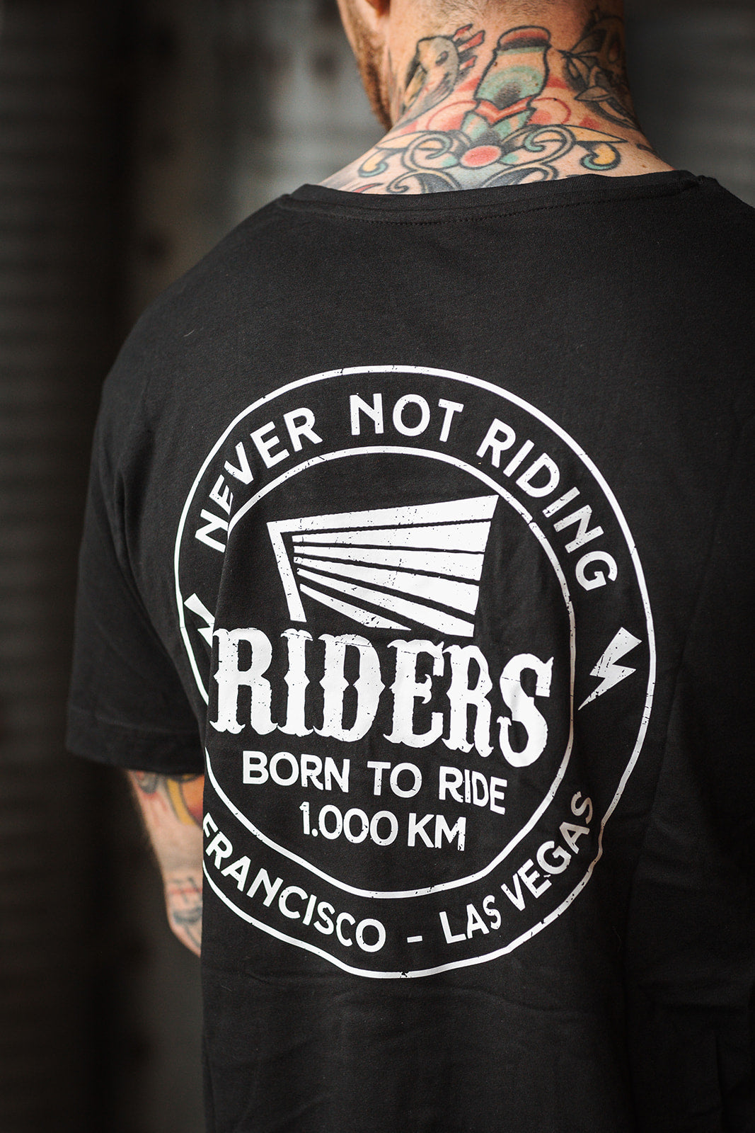 T-SHIRT LONG TEE "RIDERS"