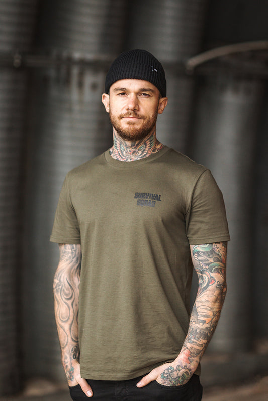 T-SHIRT "SURVIVAL SQUAD" BÄR
