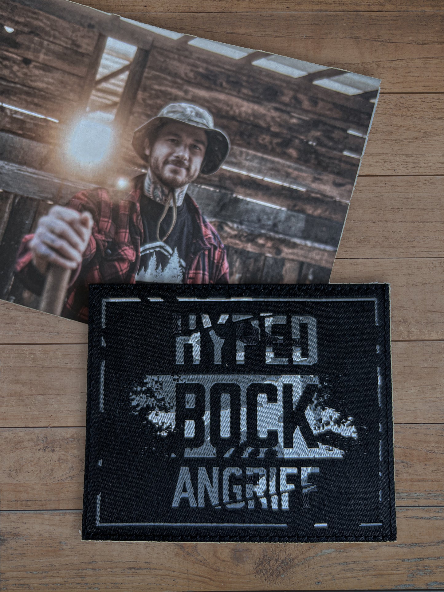 PATCH HYPED BOCK ANGRIFF CAMOUFLAGE
